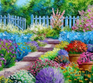 庭園 Painting - yxf040bE BTガーデン